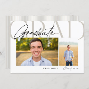 Afstuderen Type Overlay 2-foto Aankondiging