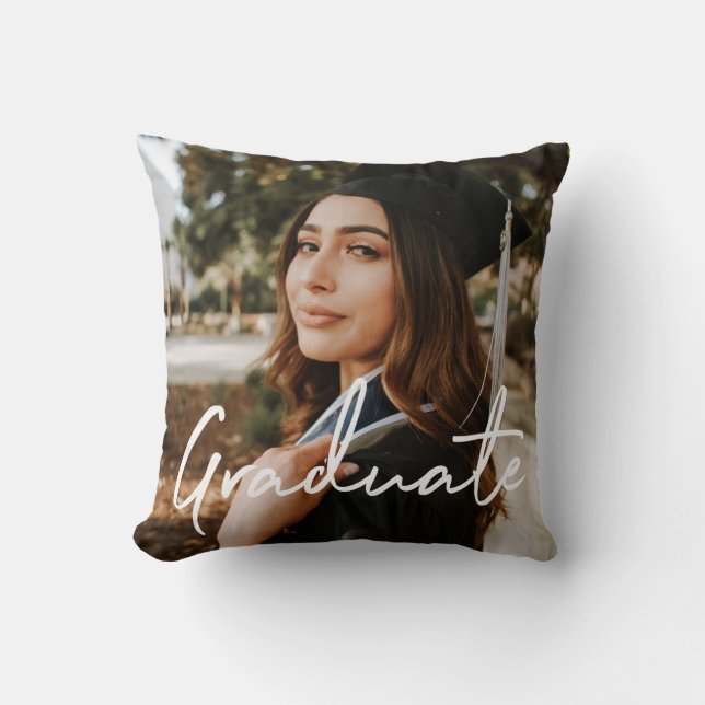 Afstuderen Typografie / Klasse van twee foto kusse Kussen (Voorkant)