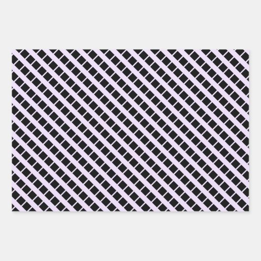 Afstuderen Typografie Script Geometrisch Inpakpapier Vel (Voorkant 2)