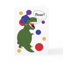 Afstuderen Tyrannosaurus Rex Kaart