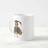 Afstuderen uil Afstuderen Koffiemok (Voorkant links)