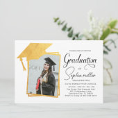 afstuderen uitnodigen Afstudeerder aankondiging Kl (Staand voorkant)