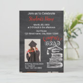 Afstuderen Uitnodiging (Staand voorkant)