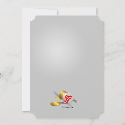 Afstuderen Uitnodiging (Achterkant)