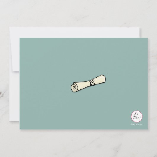 Afstuderen uitnodiging (Achterkant)