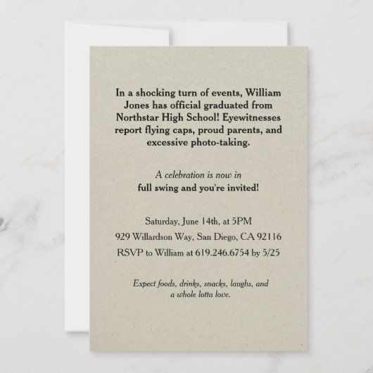 Afstuderen Uitnodiging (Achterkant)