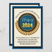 Afstuderen Uitnodiging (Voorkant / Achterkant)