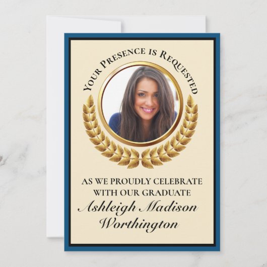 Afstuderen Uitnodiging (Voorkant)