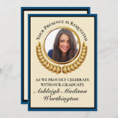 Afstuderen Uitnodiging (Voorkant / Achterkant)