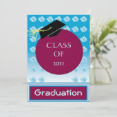 Afstuderen Uitnodiging (Staand voorkant)