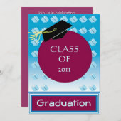 Afstuderen Uitnodiging (Voorkant / Achterkant)