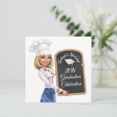 Afstuderen Uitnodiging (Staand voorkant)