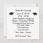 Afstuderen Uitnodiging (Achterkant)