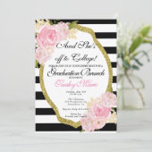 Afstuderen Uitnodiging (Staand voorkant)