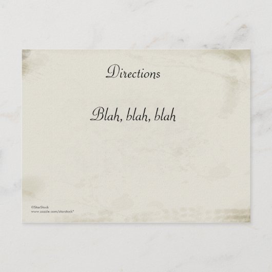 Afstuderen Uitnodiging Briefkaart (Achterkant)