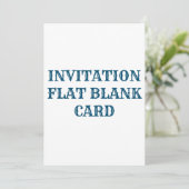 AFSTUDEREN UITNODIGING FLAT KAART (Staand voorkant)