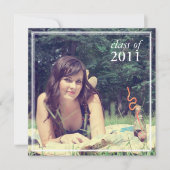 Afstuderen Uitnodiging {foto aankondiging} (Voorkant)