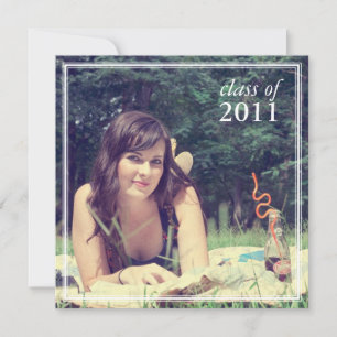 Afstuderen Uitnodiging {foto aankondiging}