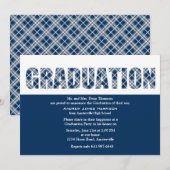 Afstuderen-uitnodiging Kaart (Voorkant / Achterkant)