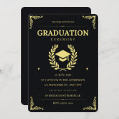 Afstuderen Uitnodiging | Klasse van 2025 (Voorkant / Achterkant)