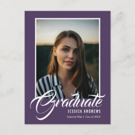 Afstuderen Uitnodiging Modern Editable Fotofilm