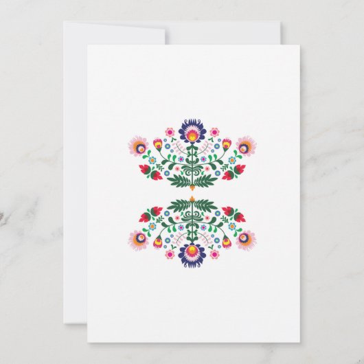 Afstuderen Uitnodiging Party Fiesta Mexicaanse Uit (Achterkant)