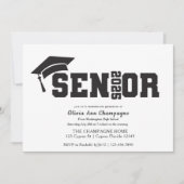 Afstuderen Uitnodiging - Senior 2025 (Voorkant)