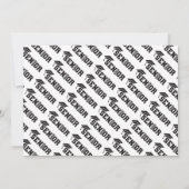 Afstuderen Uitnodiging - Senior 2025 (Achterkant)