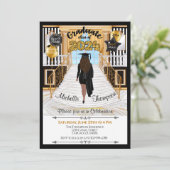 Afstuderen Uitnodiging Spuit (Staand voorkant)