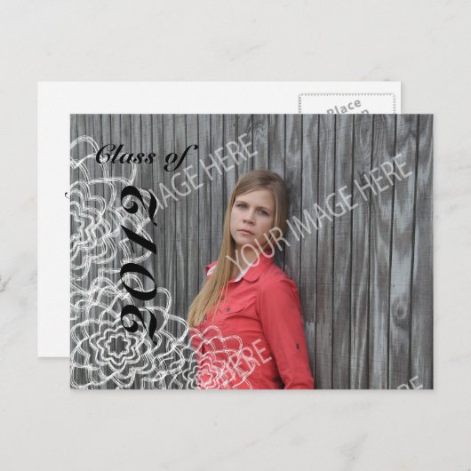 Afstuderen Uitnodiging tot opening van het (Voorkant / Achterkant)