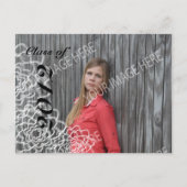 Afstuderen Uitnodiging tot opening van het  (Voorkant)