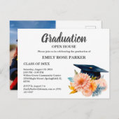 Afstuderen Uitnodiging tot opening van het  (Voorkant / Achterkant)