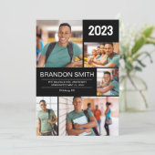 Afstuderen uitnodiging van 2023 van de Partij 5 Fo (Staand voorkant)