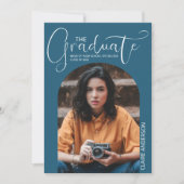 Afstuderen uitnodiging van het Afstuderen van de F (Voorkant)