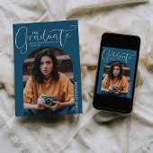 Afstuderen uitnodiging van het Afstuderen van de F