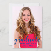 Afstuderen uitnodiging voor fotobekendmaking (Voorkant)