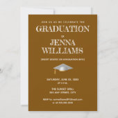 Afstuderen uitnodiging voor fotobekendmaking (Achterkant)