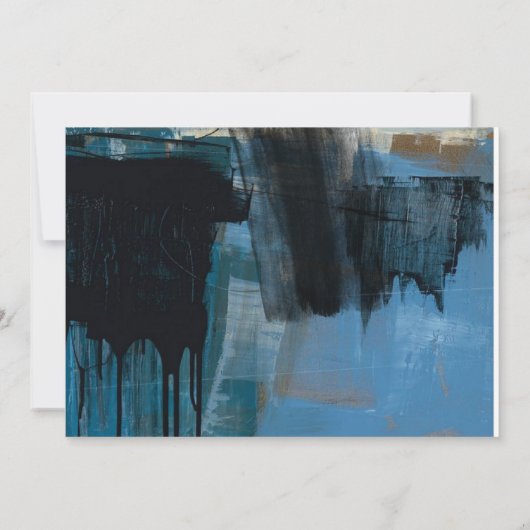 Afstuderen-uitnodigingskaarten Kaart (Achterkant)