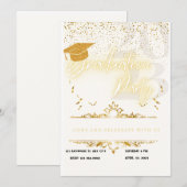 afstuderen uitnodigingspartij 2023 kaart (Voorkant / Achterkant)