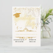 afstuderen uitnodigingspartij 2024 kaart (Staand voorkant)