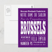 Afstuderen Unique Brussel, België Cadeau Briefkaart (Voorkant / Achterkant)