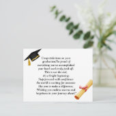 Afstuderen - Universeel ontwerp voor alle leeftijd Briefkaart (Staand voorkant)