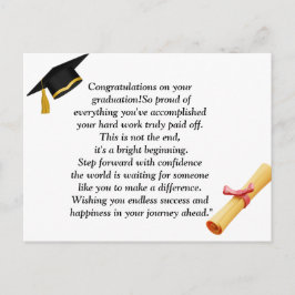 Afstuderen - Universeel ontwerp voor alle leeftijd Briefkaart