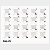 Afstuderen- Universele Vormgeving voor alle leeft Vierkante Sticker (Vel)