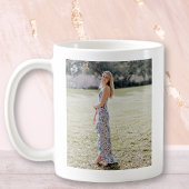 Afstuderen, Uw foto en tekst toevoegen, aandenken Koffiemok