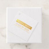 Afstuderen Uw foto toevoegen Bedankjes Labels (Met doos)