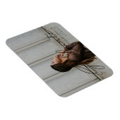 Afstuderen & uw foto - zwarte afdrukken magneet (Rechterzijde)