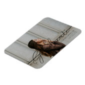 Afstuderen & uw foto - zwarte afdrukken magneet (Linkerzijde)