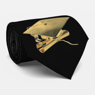 AFSTUDEREN UW GOLDEN stropdas