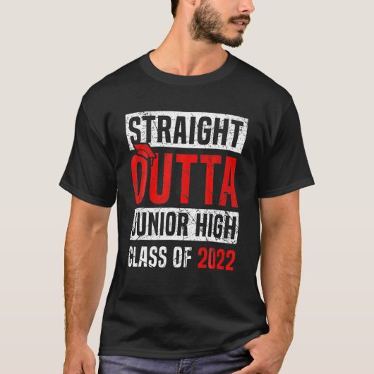 Afstuderen van 2002, recht buiten de Junior T-shirt (Voorkant)